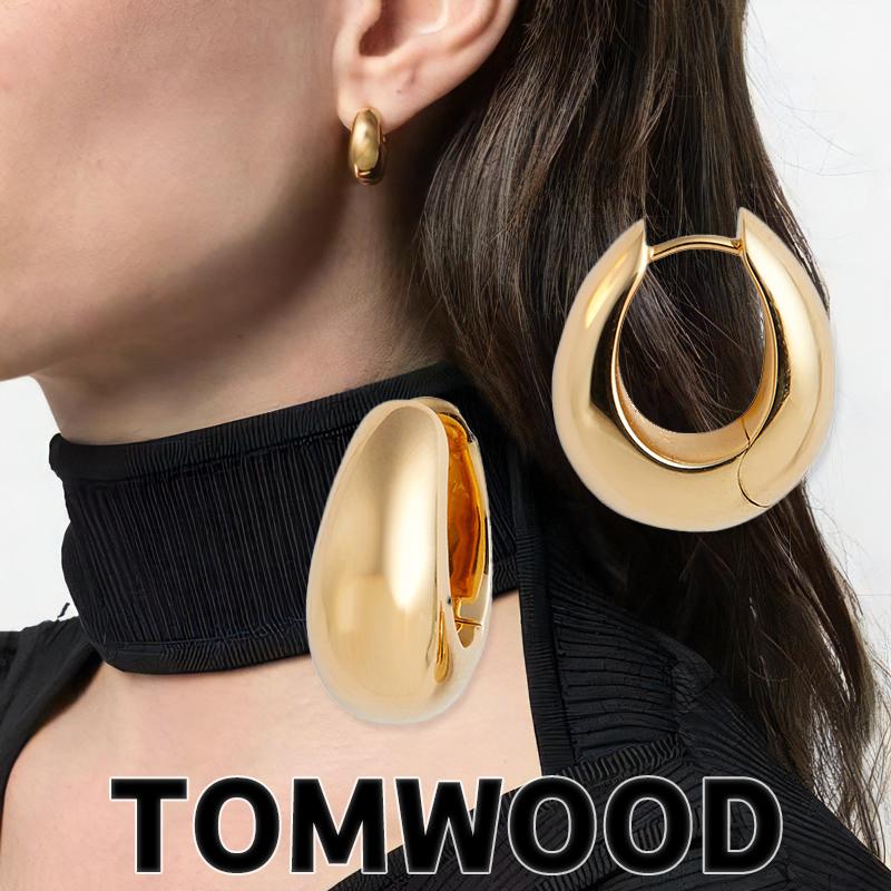TOM WOOD（トムウッド） ピアス Ice Hoop Small Gold アイス フープ