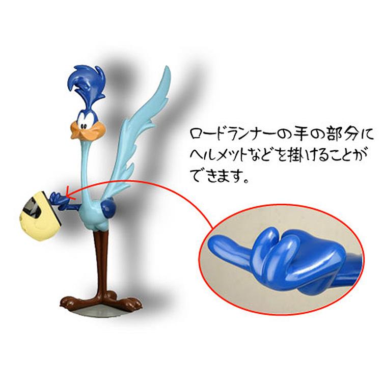 特大サイズ ロードランナー 等身大フィギュア ヘルメットホルダー