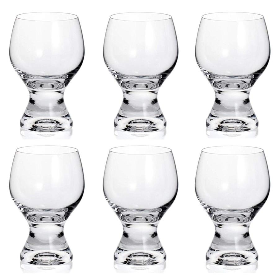 ボヘミアングラス ジーナ ワイングラス6個セット : Combing Earth