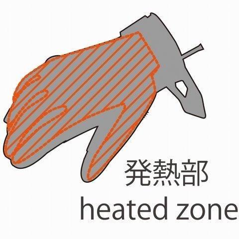 電熱 取寄 EK-202 プロテクト エレクトリックグローブ ショート 12V