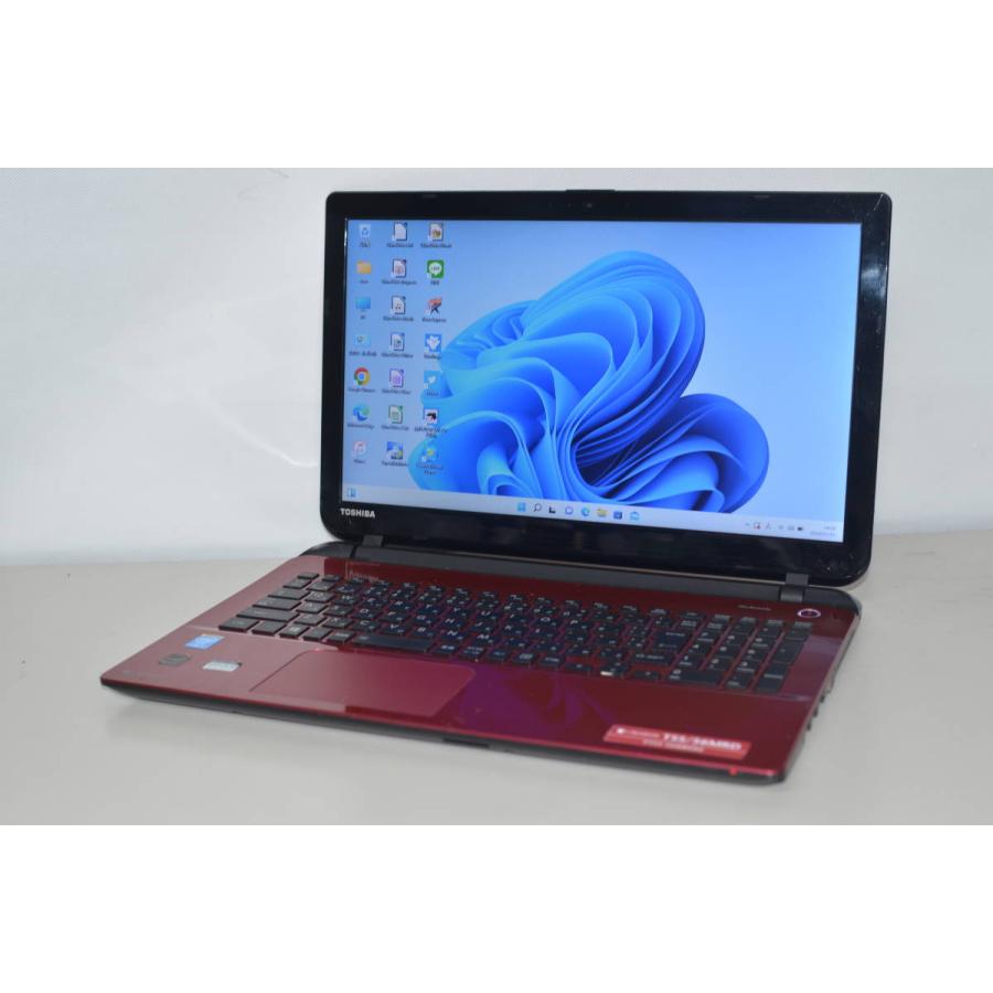 中古ノートパソコン 東芝 Dynabook T55/56MRD Windows11+office 爆速