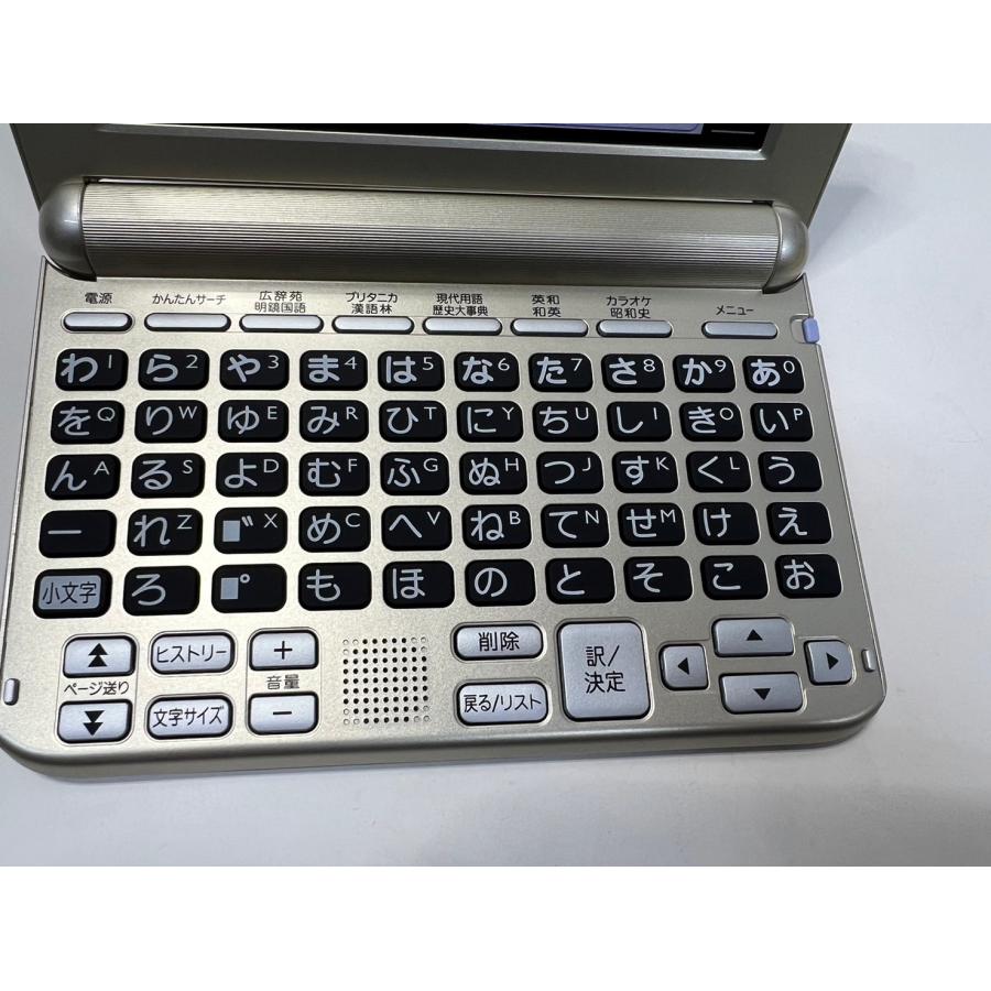 美品】CASIO EX-word 電子辞書 XD-SG6870GD : 中古パソコンショップNS