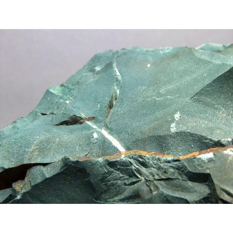 大特価 特大 出雲石 碧玉 原石 2344g 幅180mm 大地のパワーを感じる石