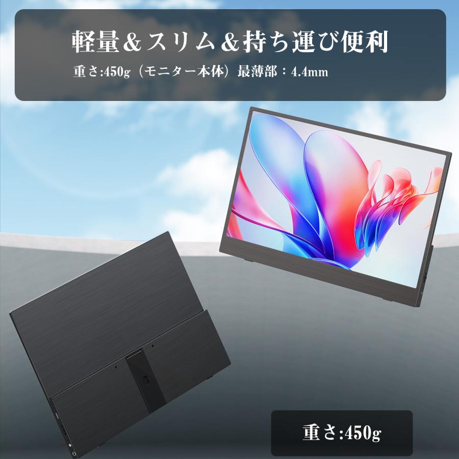 新品】モバイルモニター 4K 13.3インチ モバイルディスプレイ