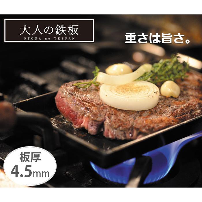 オークス（AUX） 大人の鉄板 フライパン26cm 蓋付き OTS8102 IH対応