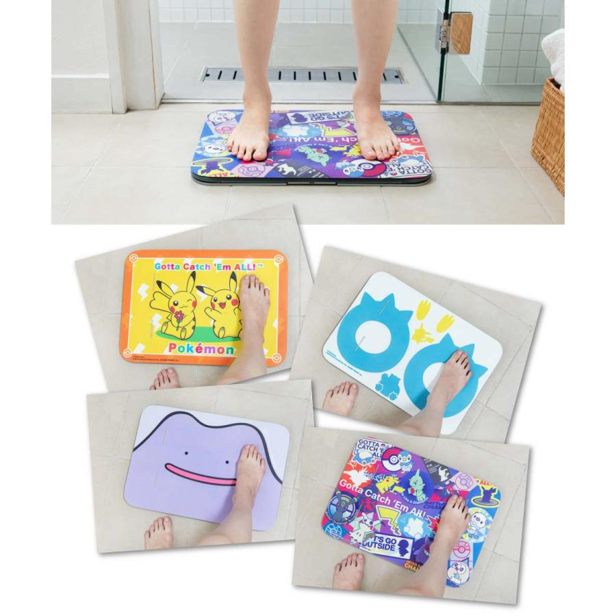 スマートバスマット 体組成計モデル 体重計 ポケモンコラボ 充電式