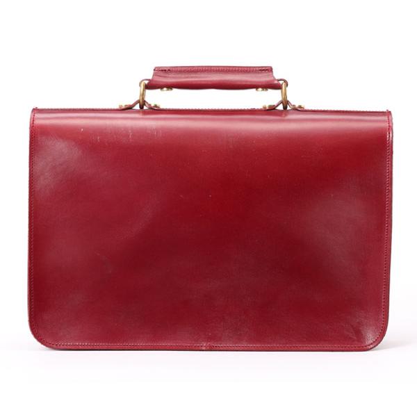 GLENROYAL（グレンロイヤル） サッチェルバッグ/13インチ/ボルドー