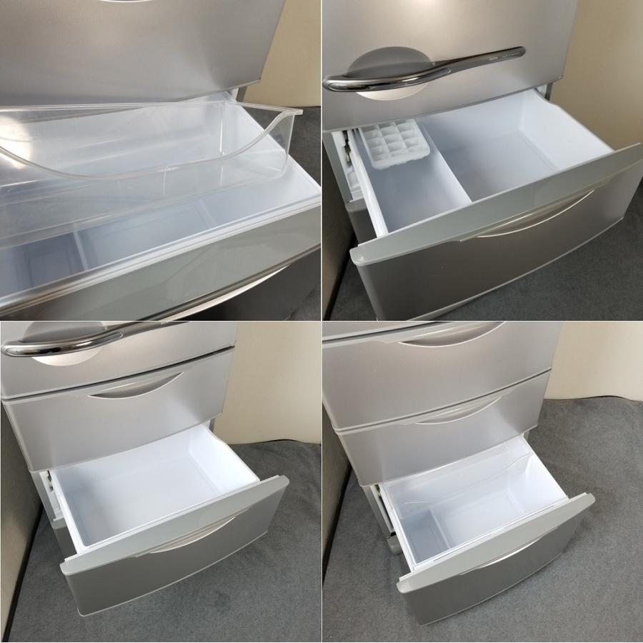 日立（HITACHI） 中古 355L 4ドア冷蔵庫 サンヨー SR-361P 2008年製