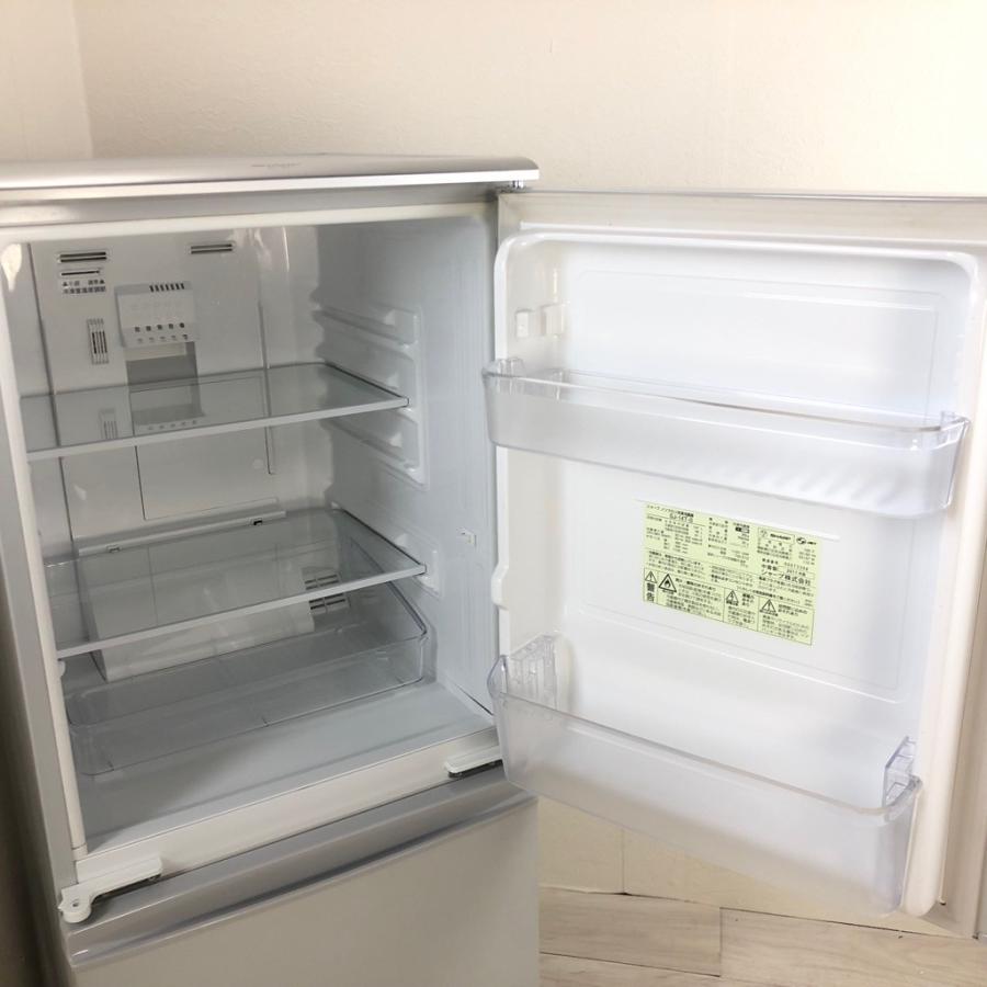 SHARP（シャープ） 中古 137L 2ドア冷蔵庫 つけかえどっちもドア SJ