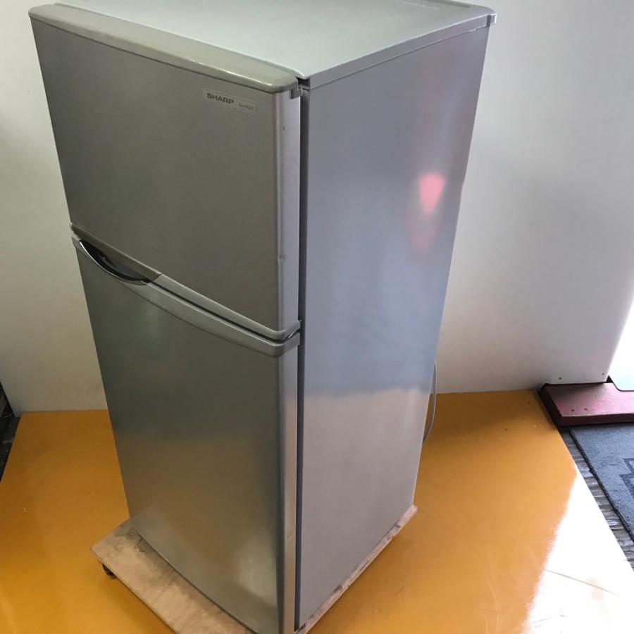 SHARP（シャープ） 中古 118L 2ドア冷蔵庫 SJ-H12W-S 2012年製