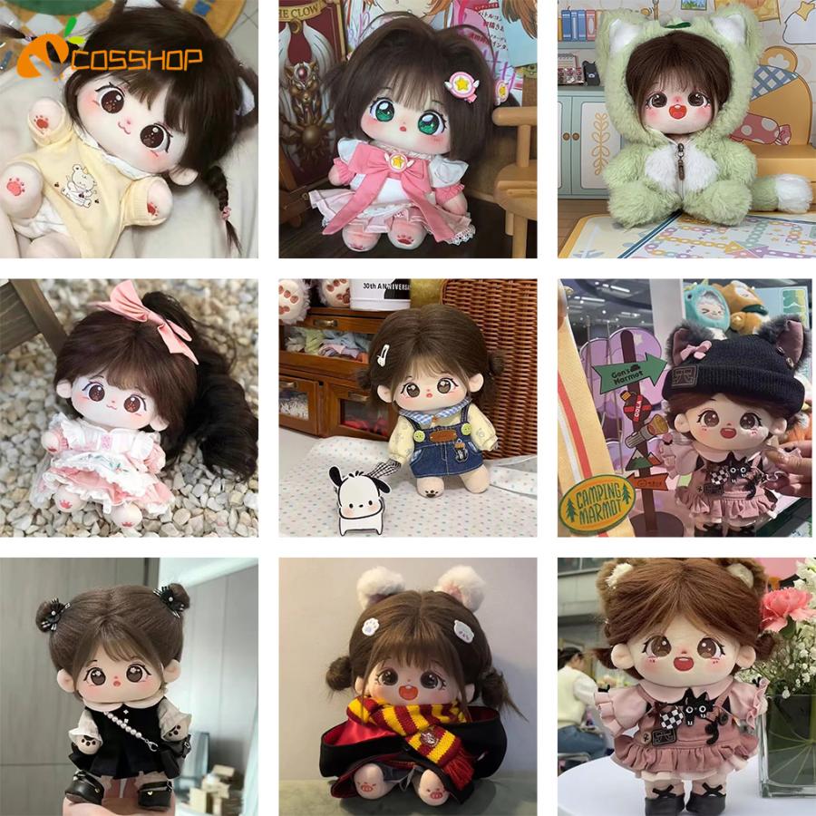 20cm人形の服 女の子 人形の服 着せ替え ぬいぐるみ用衣装 可愛い2