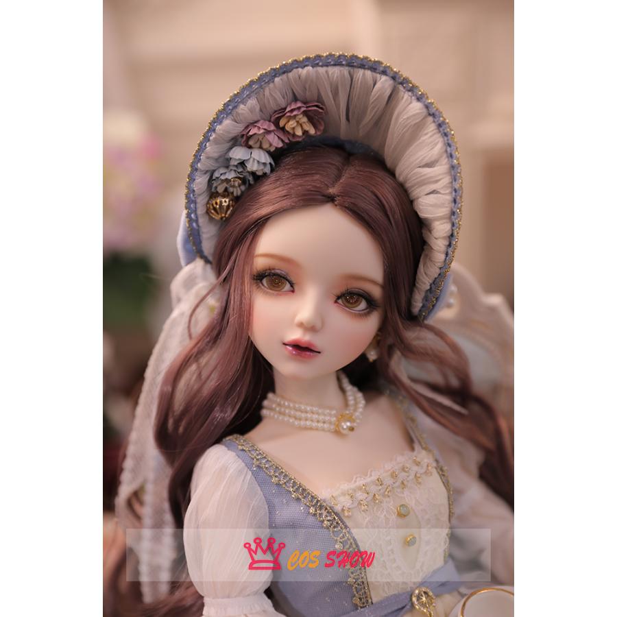 1/3 BJD 球体関節人形 ドール 可動ボディ BJD人形60cm お嬢様 レース