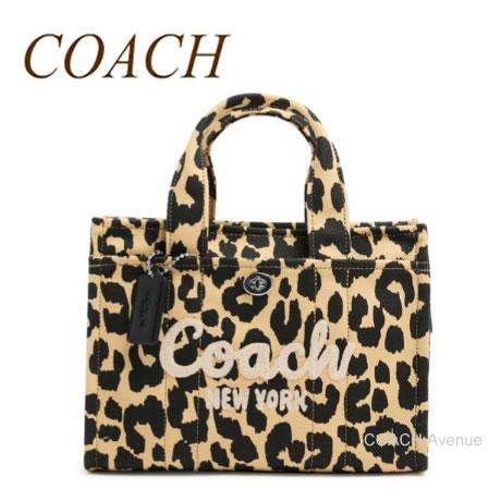 COACH（コーチ） COACH CP769 カーゴ トート 26 レオパード プリント
