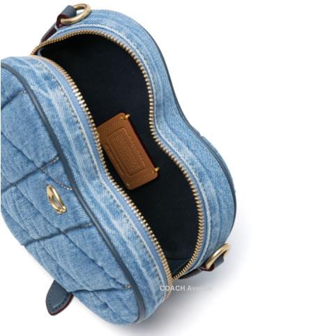 COACH（コーチ） なくなり次第終了セール COACH CR669 デニム ハート