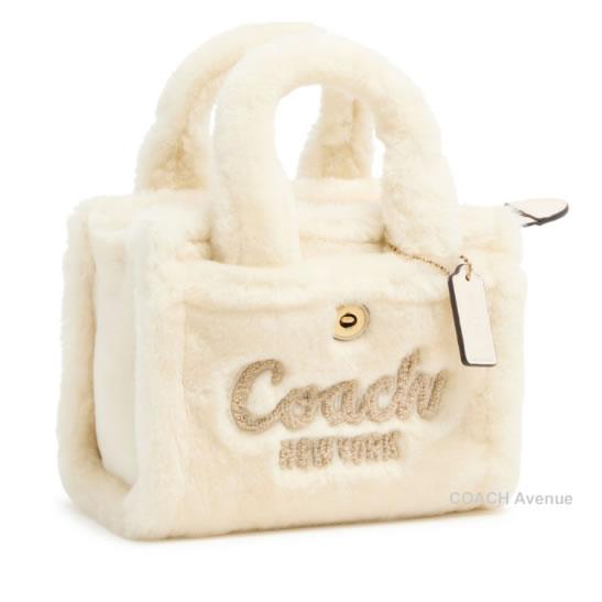 COACH（コーチ） モコモコが可愛い COACH CZ101 カーゴ トート バッグ