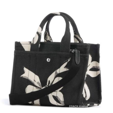 COACH（コーチ） 残り一点 リボン柄 COACH CZ102 カーゴ トート バッグ