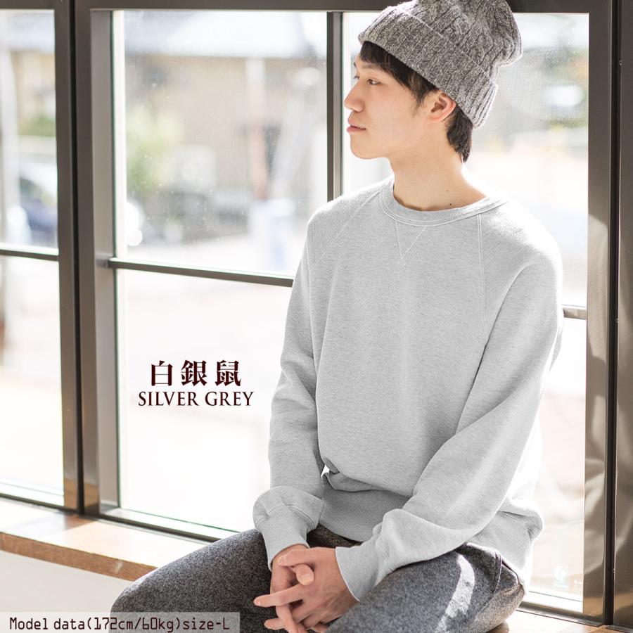 ネップス 吊り編み クルーネック スウェット シャツ NEPS N1401 日本製