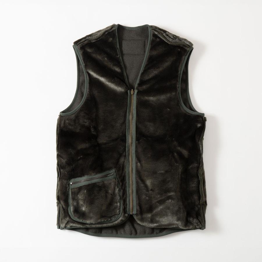 Barbour（バブアー） フロントジップ ファー ライナー ベスト