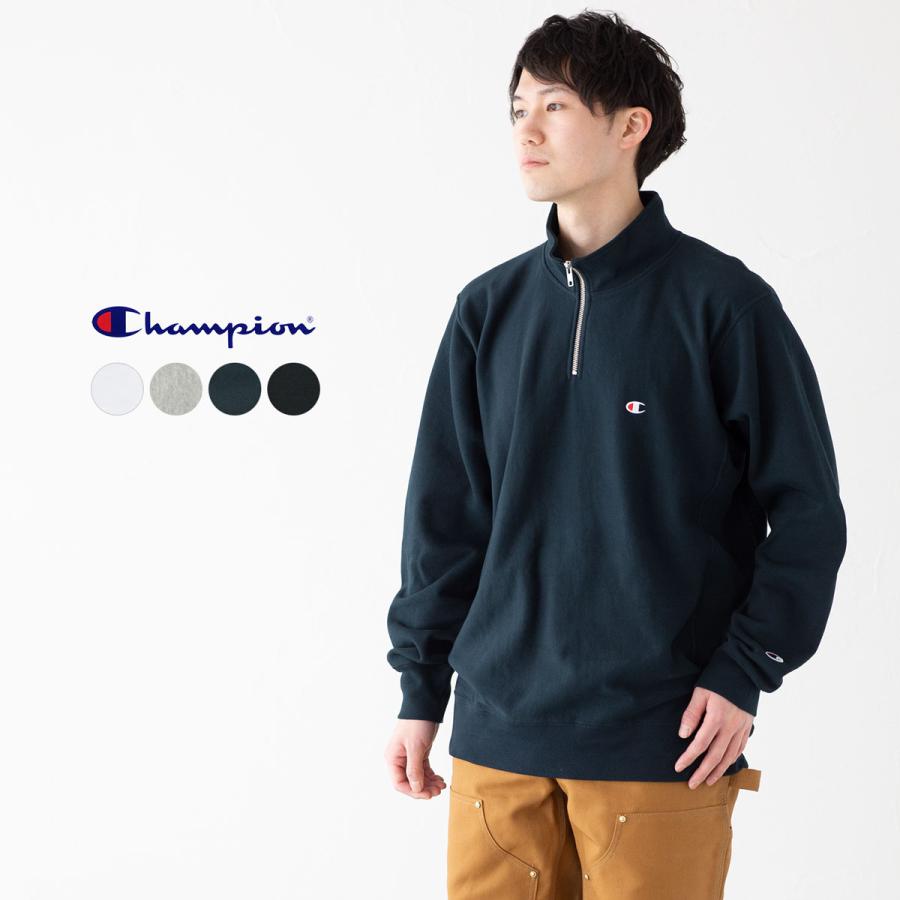 Champion（チャンピオン） リバースウィーブ ハーフジップ スウェット