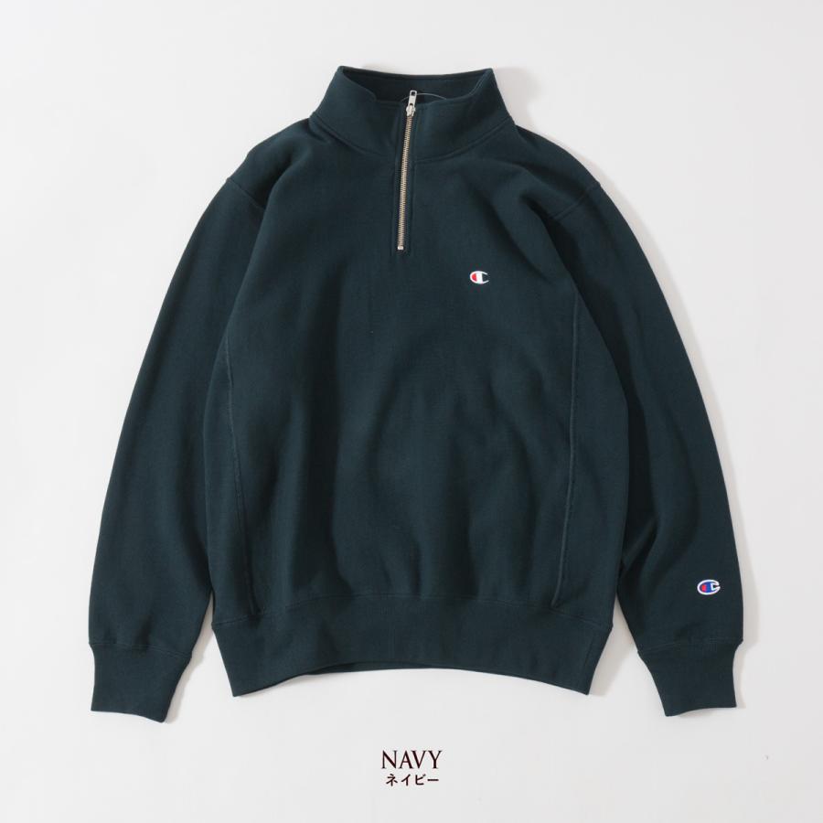Champion（チャンピオン） リバースウィーブ ハーフジップ スウェット