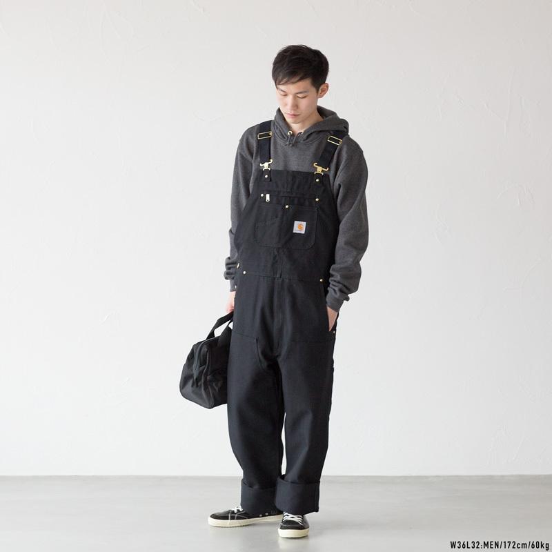 Carhartt（カーハート） ダック ビブ オーバーオール 102776 ブラウン
