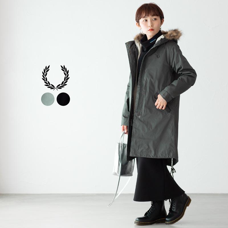 FRED PERRY（フレッドペリー） レディース モッズコート 2023FWモデル