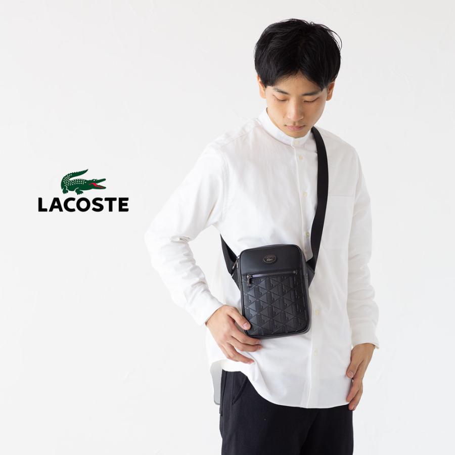 LACOSTE（ラコステ） モノグラム ショルダーバッグ LACOSTE NH4486MR