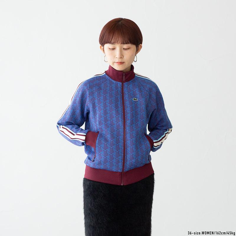 LACOSTE（ラコステ） モノグラム ジャカード トラックジャケット