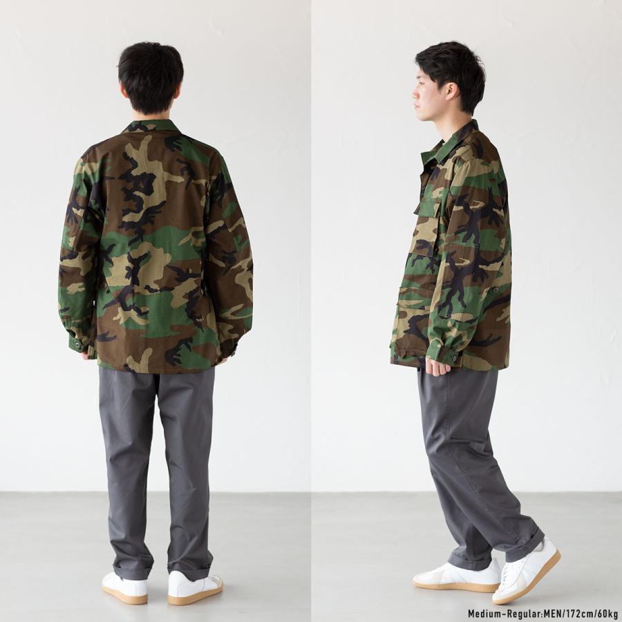 SURPLUS（サープラス） アメリカ軍 デットストック BDUジャケット 迷彩