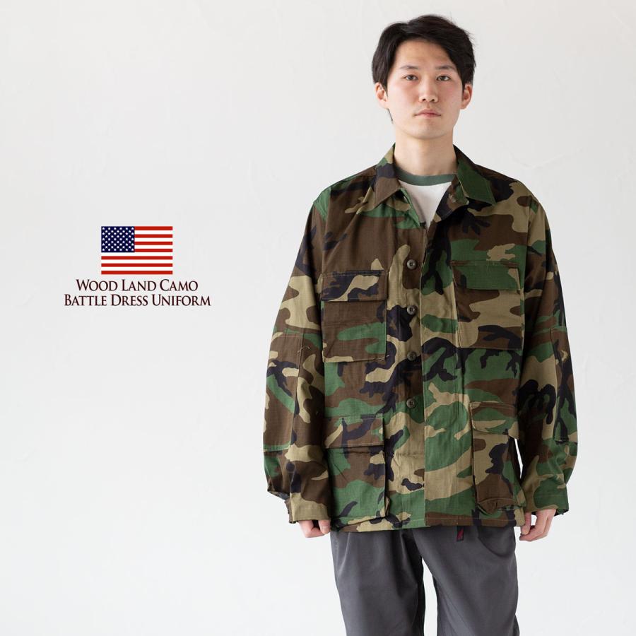 SURPLUS（サープラス） アメリカ軍 デットストック BDUジャケット 迷彩