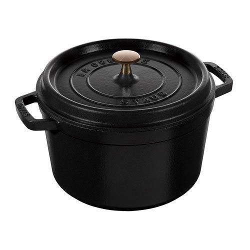 ストウブ staub グランドココット 24cm ブラック 40502-285 日本正規品