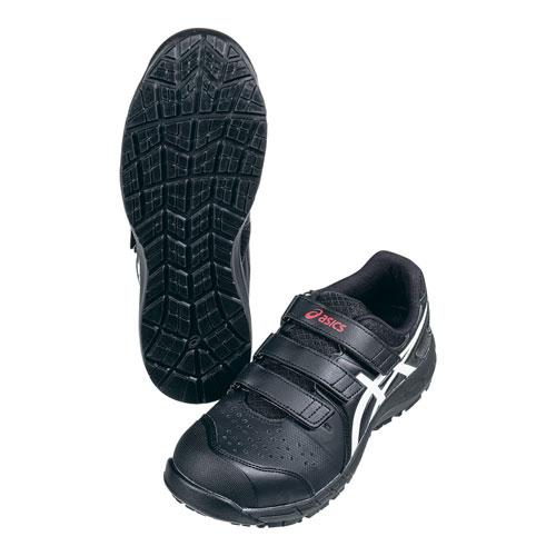 アシックス ウィンジョブ安全靴CP112 ブラック×ホワイト 27.0cm