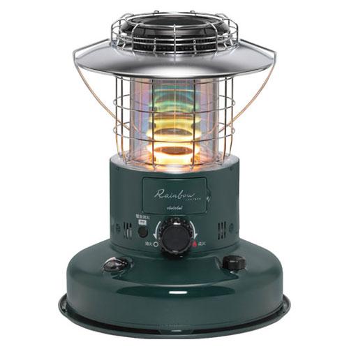 トヨトミ 電対流形石油ストーブ レインボー グリーン RL-25N-G
