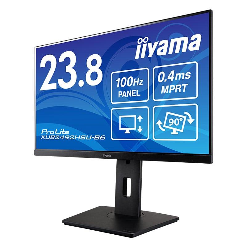 iiyama イイヤマ モニター ディスプレイ ProLite XUB2492HSU-B6 (23.8