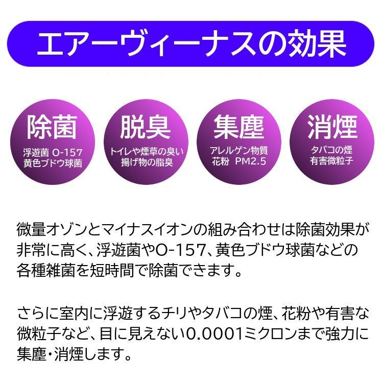 空気清浄活性器 エアーヴィーナス KO-1012 医療用空気清浄 ノン