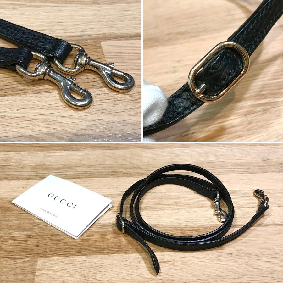 GUCCI（グッチ） 【超美品】グッチ スウィングミニ レザー ブラック
