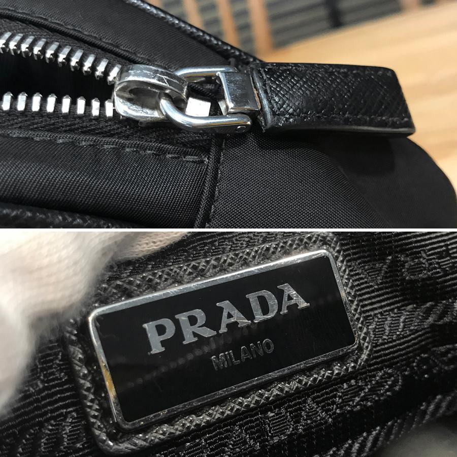 PRADA（プラダ） 【超美品】プラダ ナイロン ボディバッグ ウエスト