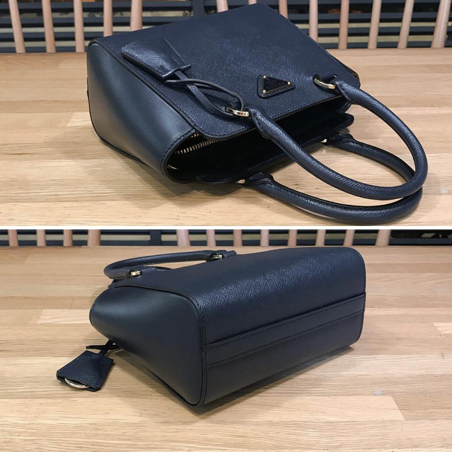 PRADA（プラダ） 【新品同様】プラダ ミニ ハンドバッグ サフィアーノ