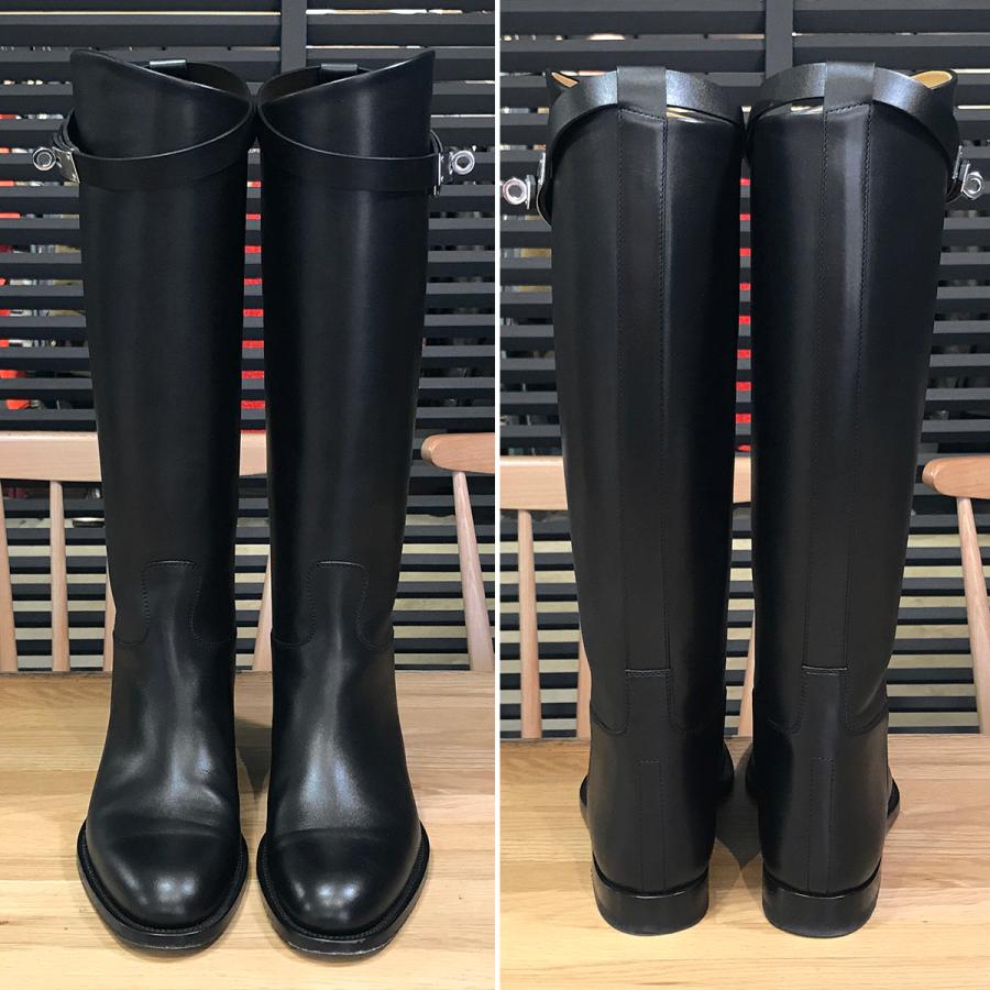 HERMES（エルメス） 【超美品】エルメス ジャンピング ロングブーツ