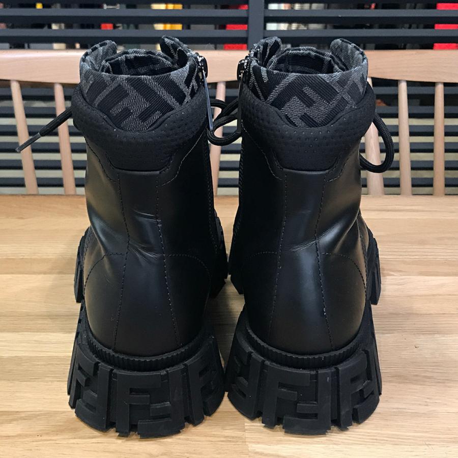 FENDI（フェンディ） 【美品】フェンディ FF柄 フォース レースアップ