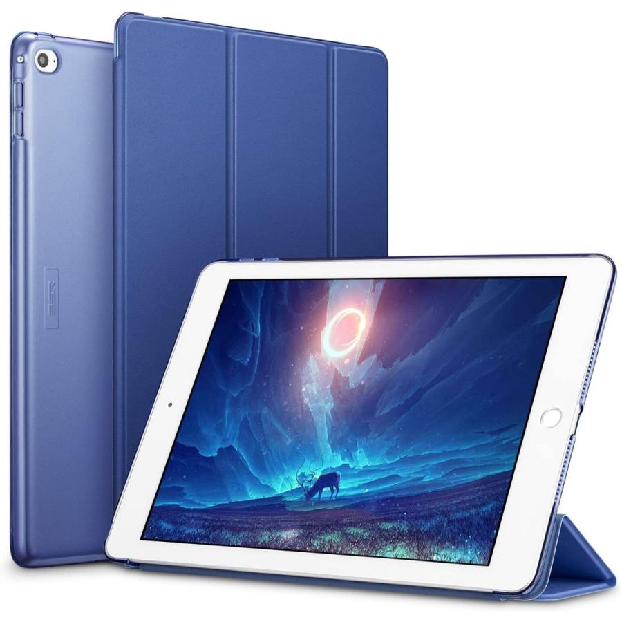 ESR ESR iPadAir2ケース 軽量 薄型 オートスリープ スタンド機能 半