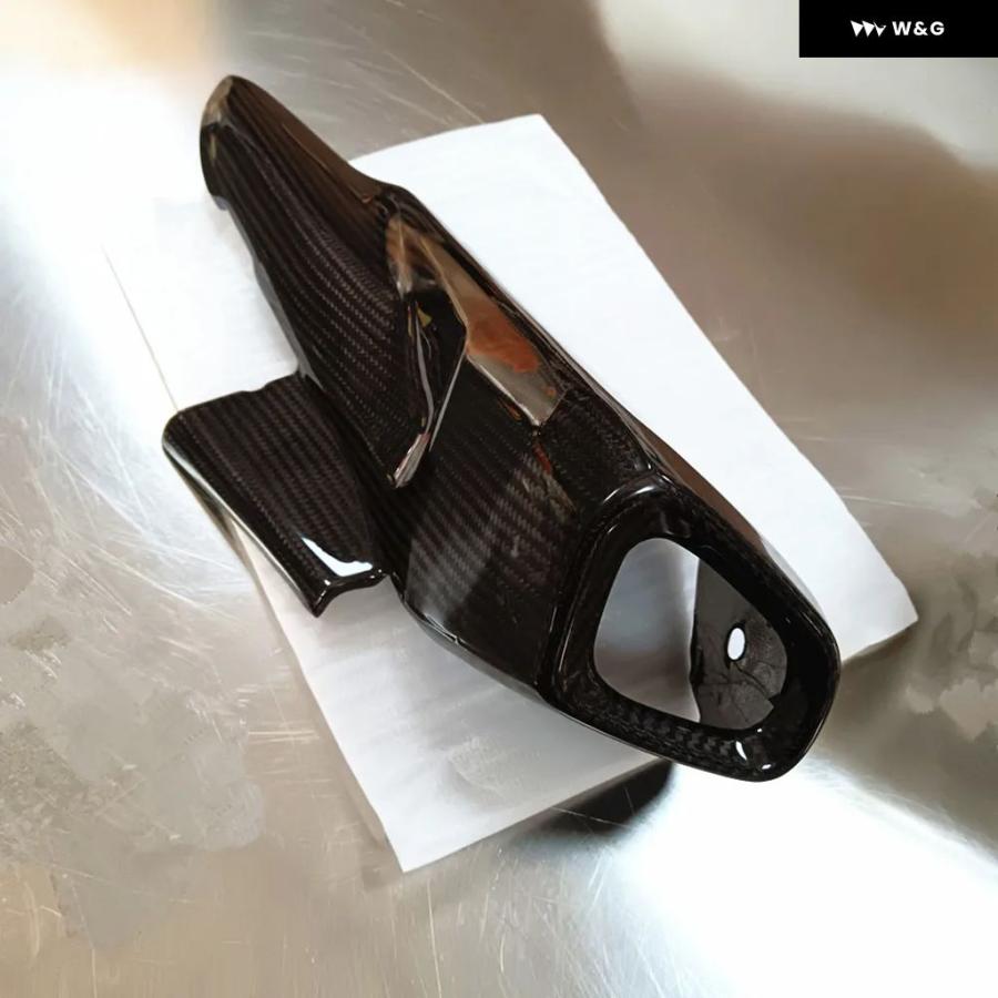 並行輸入品 ホンダ CBR650R CB650R 2019-21用カーボン排気カバー