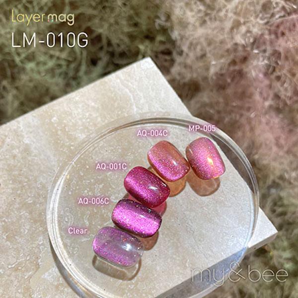 my&bee マイビー レイヤーマグセットB (007~011/6色) LM-SB : ネイル