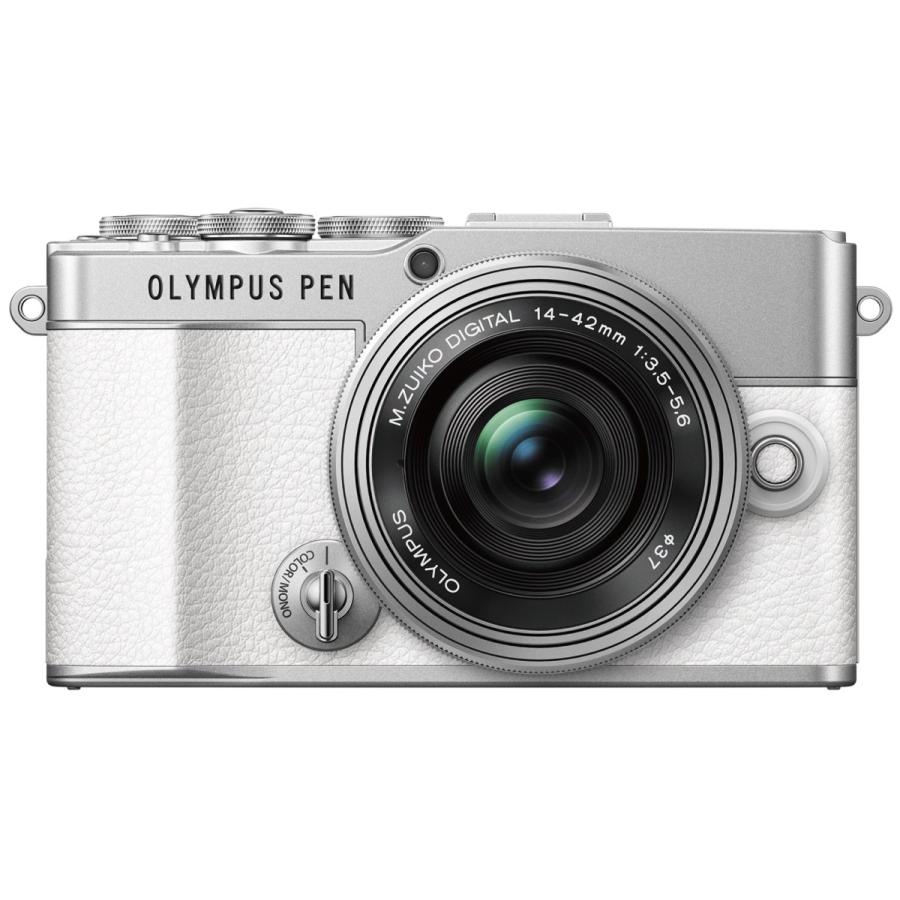 OLYMPUS PEN [新品]OLYMPUS オリンパス E-P7 14-42mm EZ レンズキット