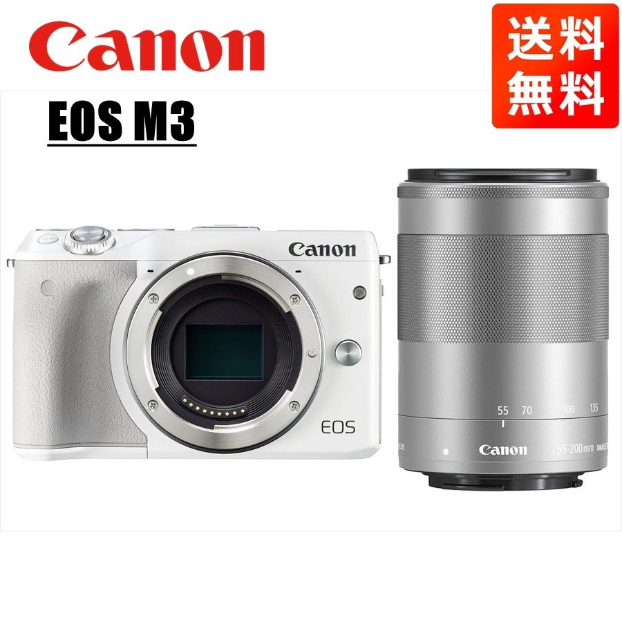 Canon EOS M3 ホワイト ダブルレンズセット キヤノン EOS M3 ダブル
