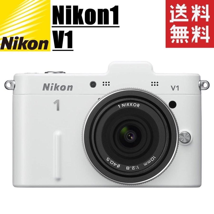 Nikon 1 V ニコン V1 10mm レンズキット ホワイト ミラーレス 一眼レフ
