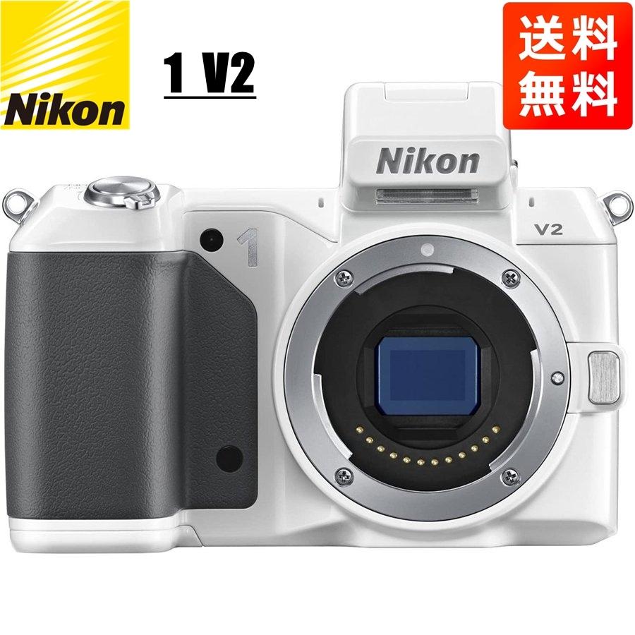 Nikon 1 V ニコン V2 ボディ ホワイト ミラーレス一眼 カメラ 中古