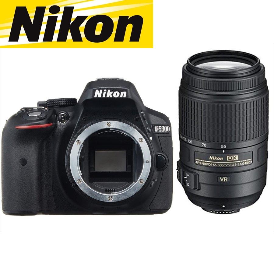 ニコンD ニコン Nikon D5300 AF-S 55-300mm VR 望遠 レンズセット
