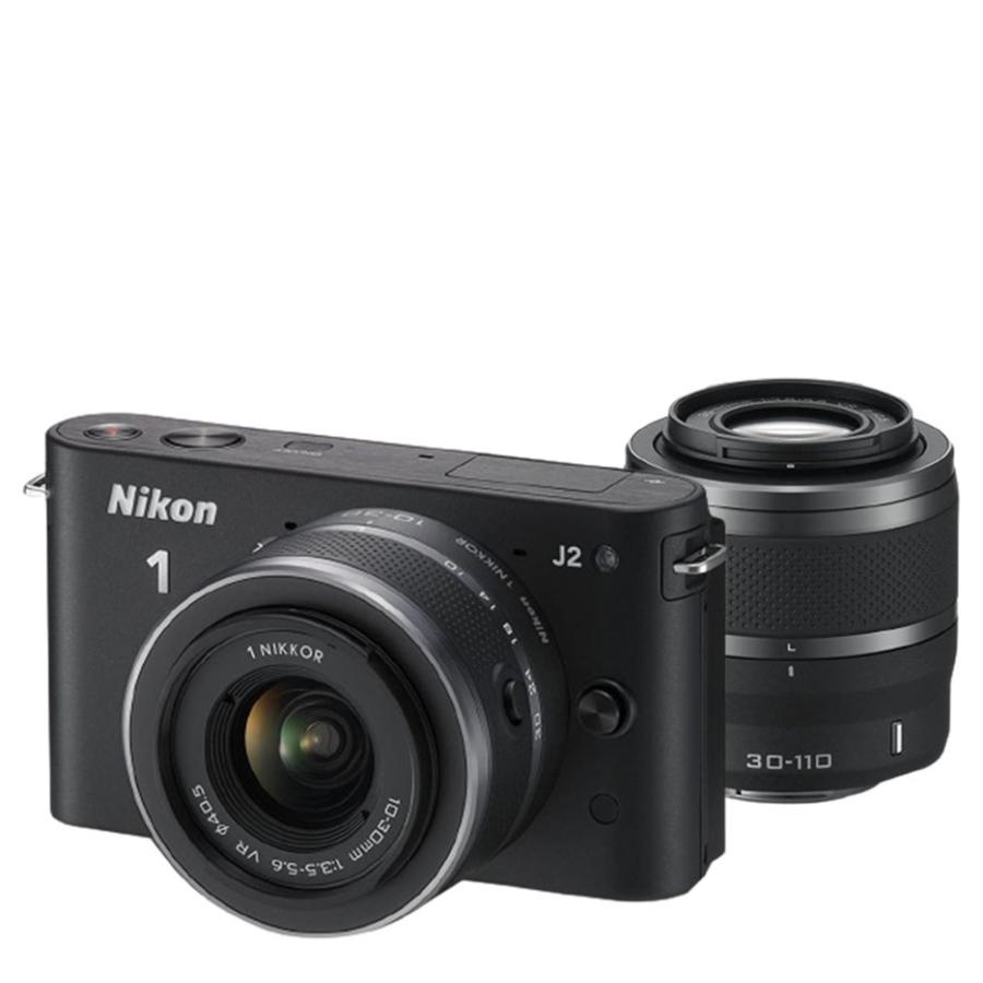 Nikon 1 J ニコン J2 ダブルレンズキット ブラック ミラーレス カメラ