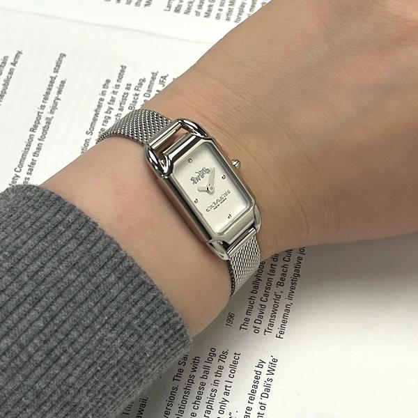 COACH（コーチ） 腕時計 レディース メッシュベルト ステンレス